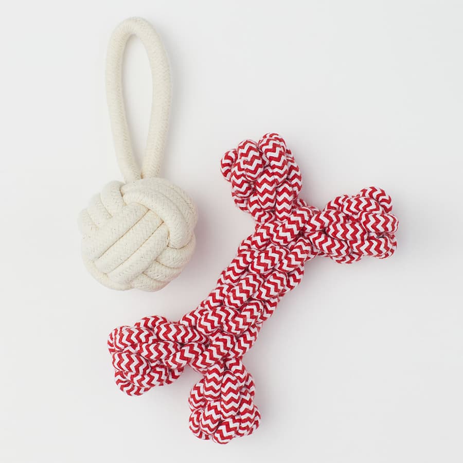 Набор из двух игрушек для собак