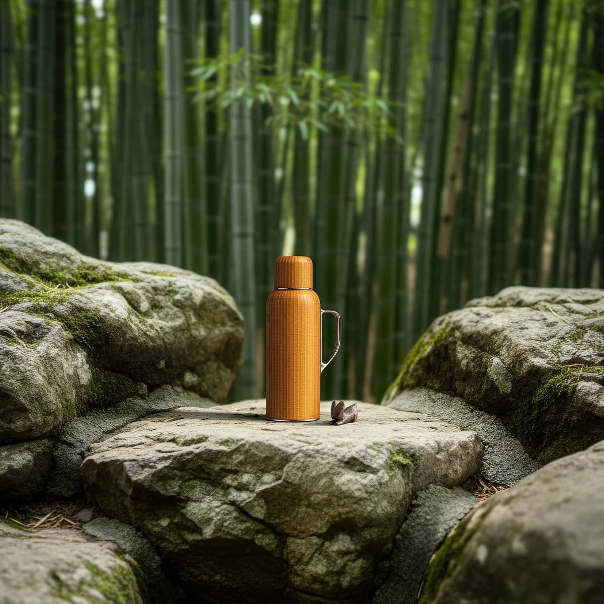 Термос HT806 Bamboo