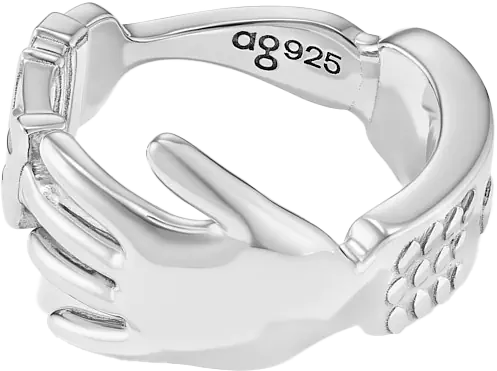 Кольцо Old Phone - Hand - Brush Ring