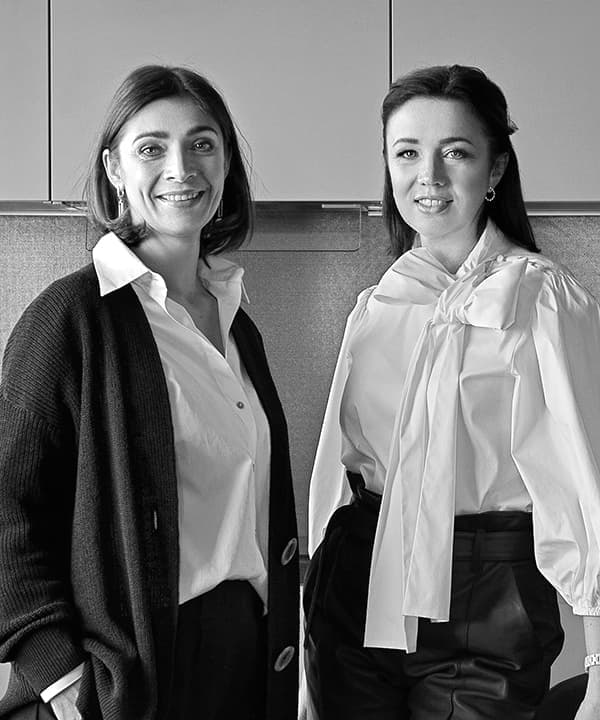 Марина Платонова и Оксана Грушко, дизайнеры