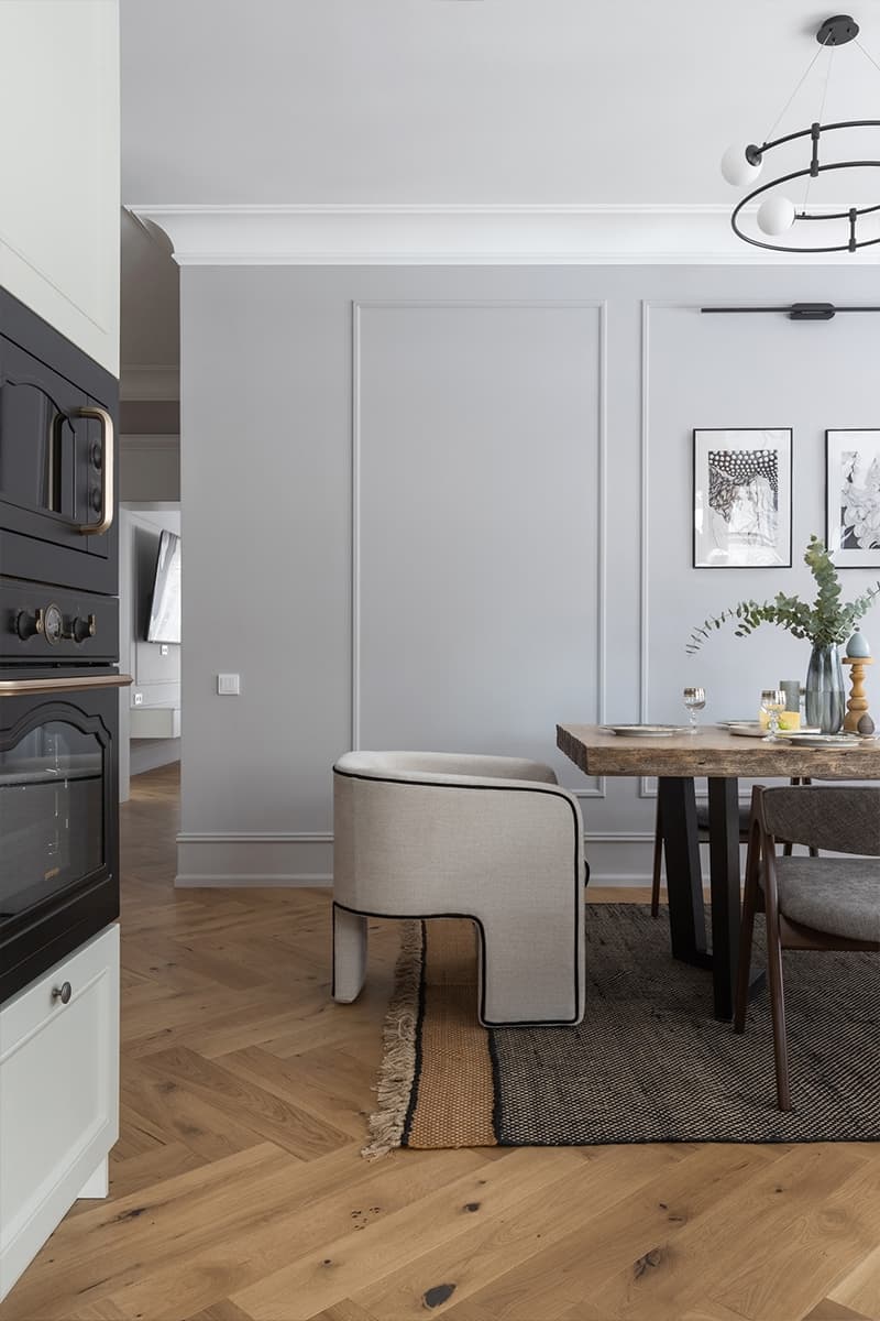 Классические элементы в интерьере дома для взрослой пары из Сибири — проект студии IAngel Design