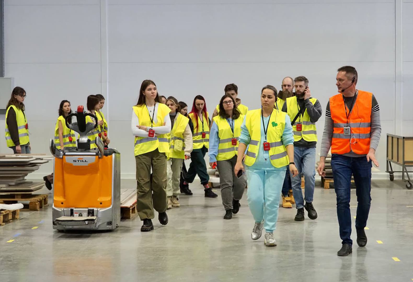 Экскурсия по «Фабрике фасадов» компании «Ангстрем», Воронеж