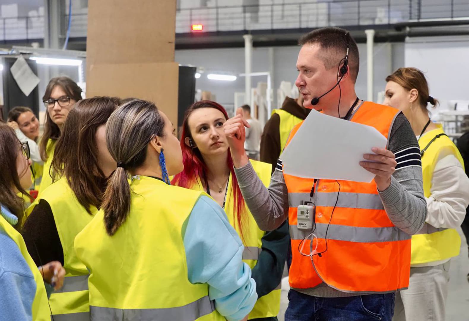 Экскурсия по «Фабрике фасадов» компании «Ангстрем», Воронеж