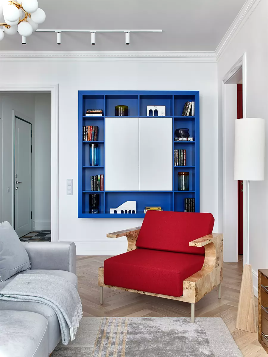 Небанальный интерьер квартиры для семьи с кубанскими корнями — проект Валерии Ламцовой