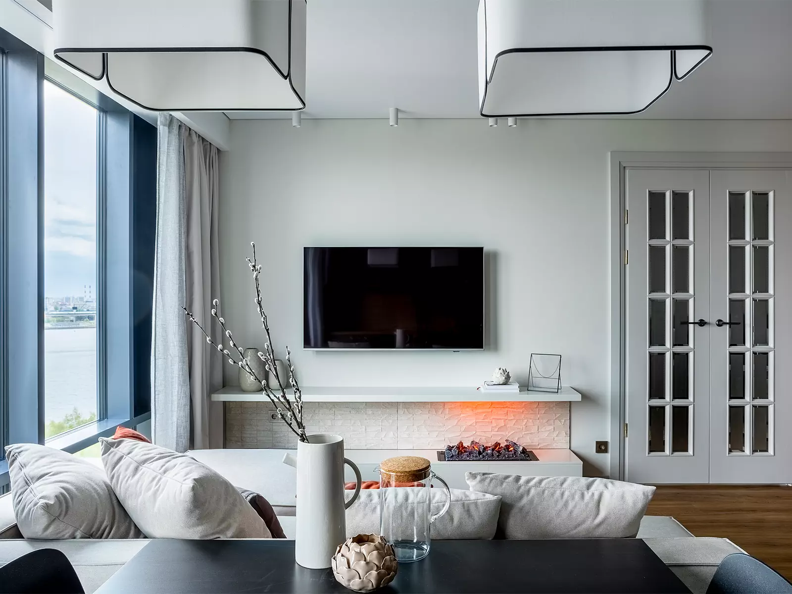 Светлый и функциональный интерьер квартиры под сдачу в аренду — проект Ксении Крыловой