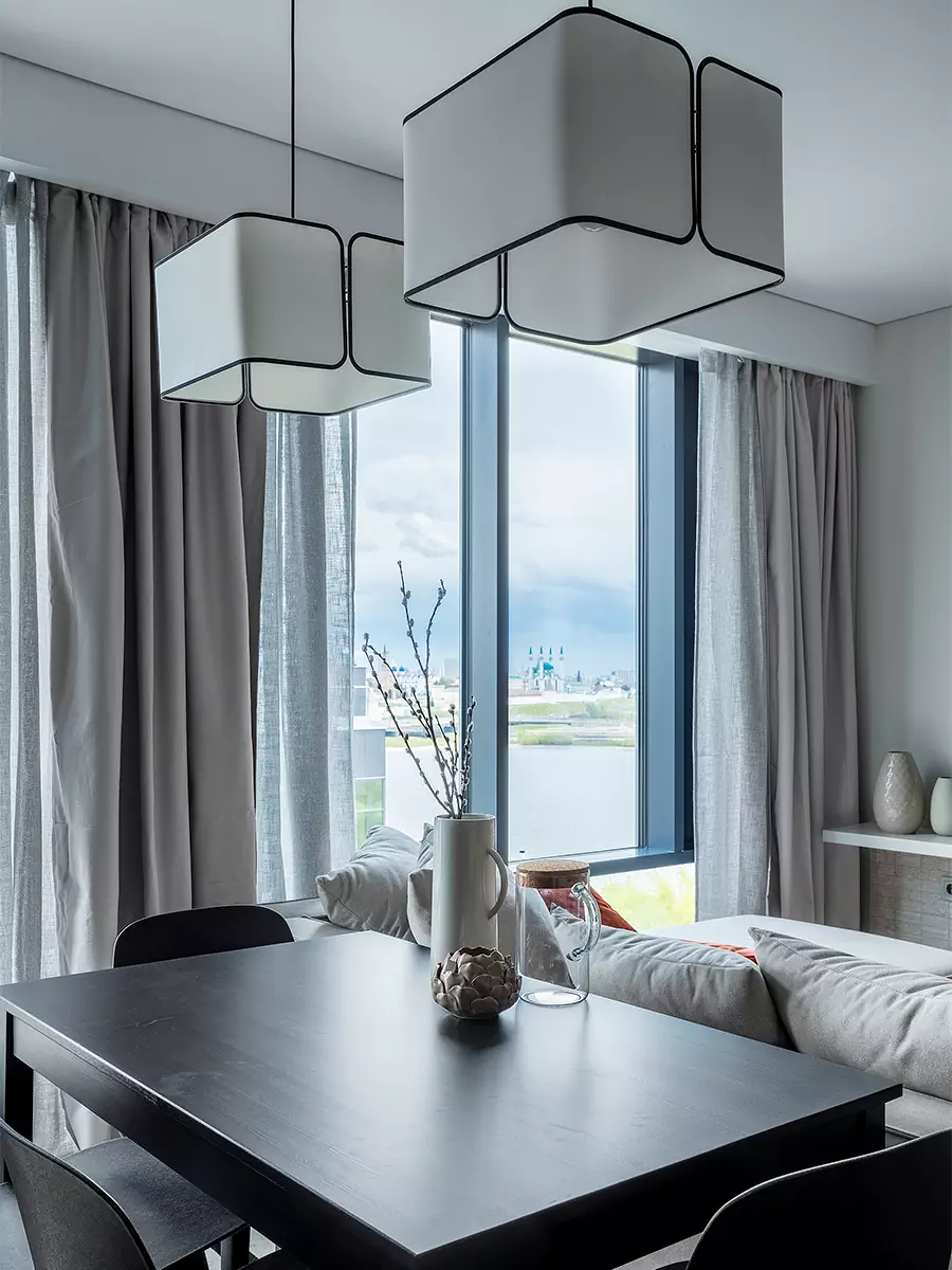 Светлый и функциональный интерьер квартиры под сдачу в аренду — проект Ксении Крыловой