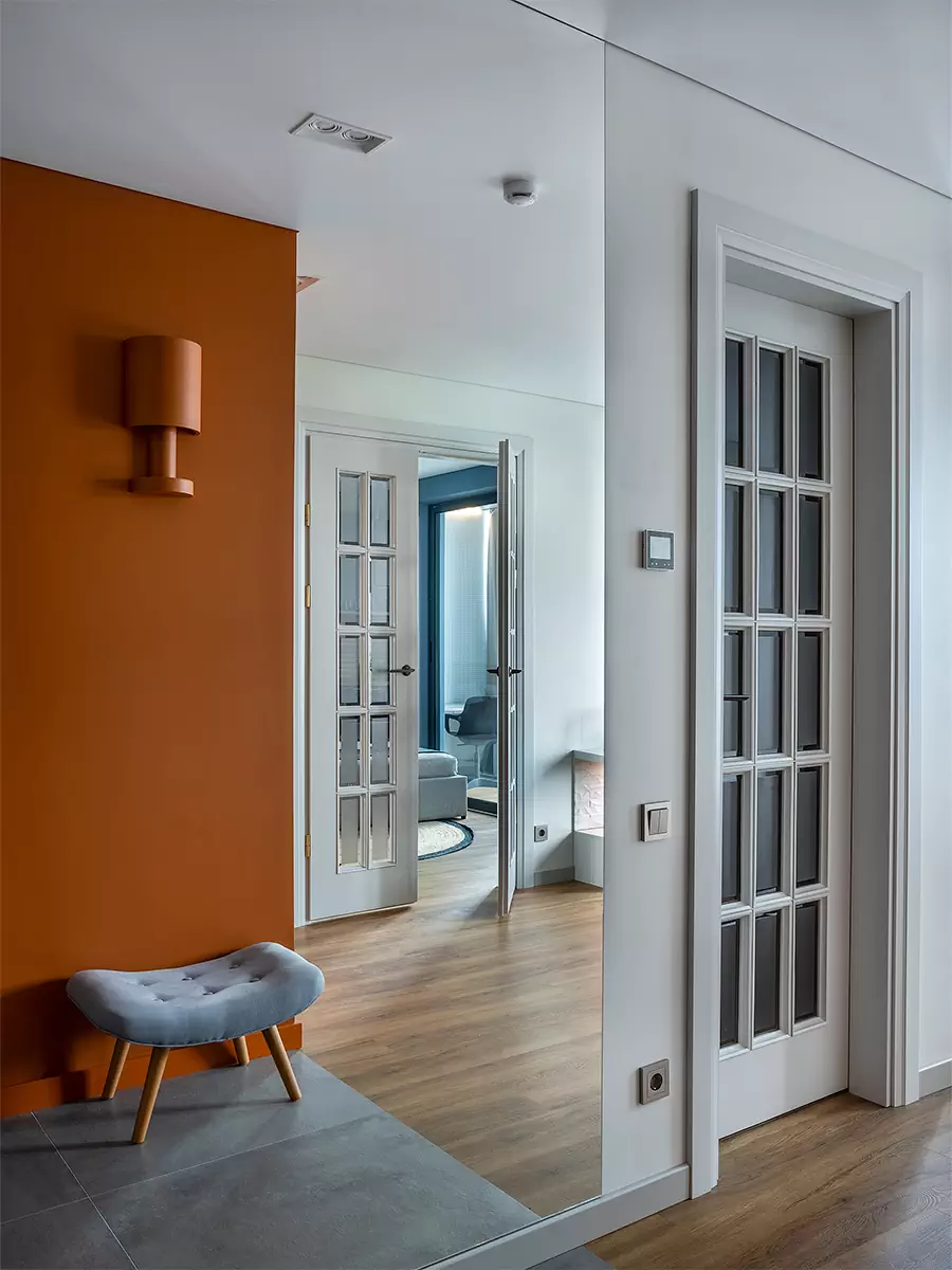 Светлый и функциональный интерьер квартиры под сдачу в аренду — проект Ксении Крыловой