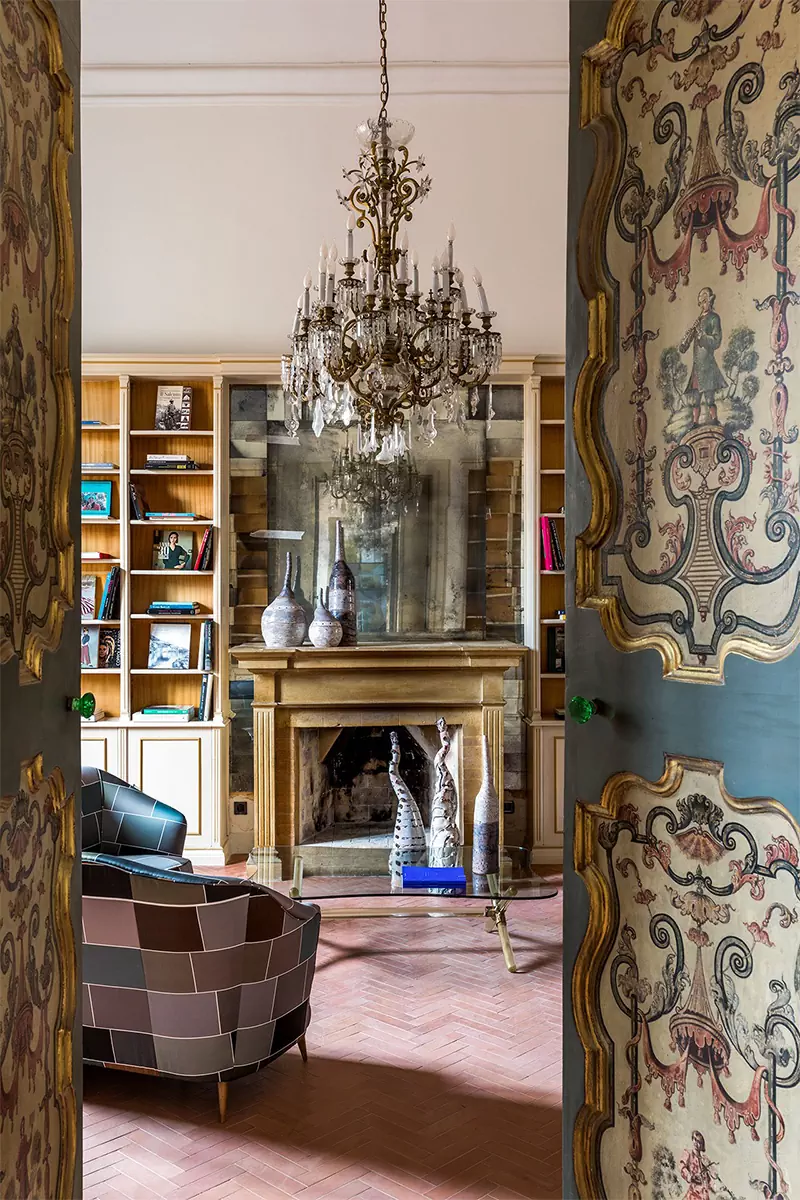 Сюрреалистичный интерьер бутик-отеля в королевском палаццо XIV века — проект Анны-Марии Энсельми