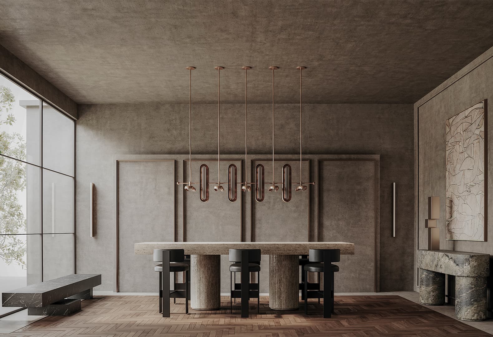 Жилая резиденция в Индии. Фото: Katty Schiebeck Studio