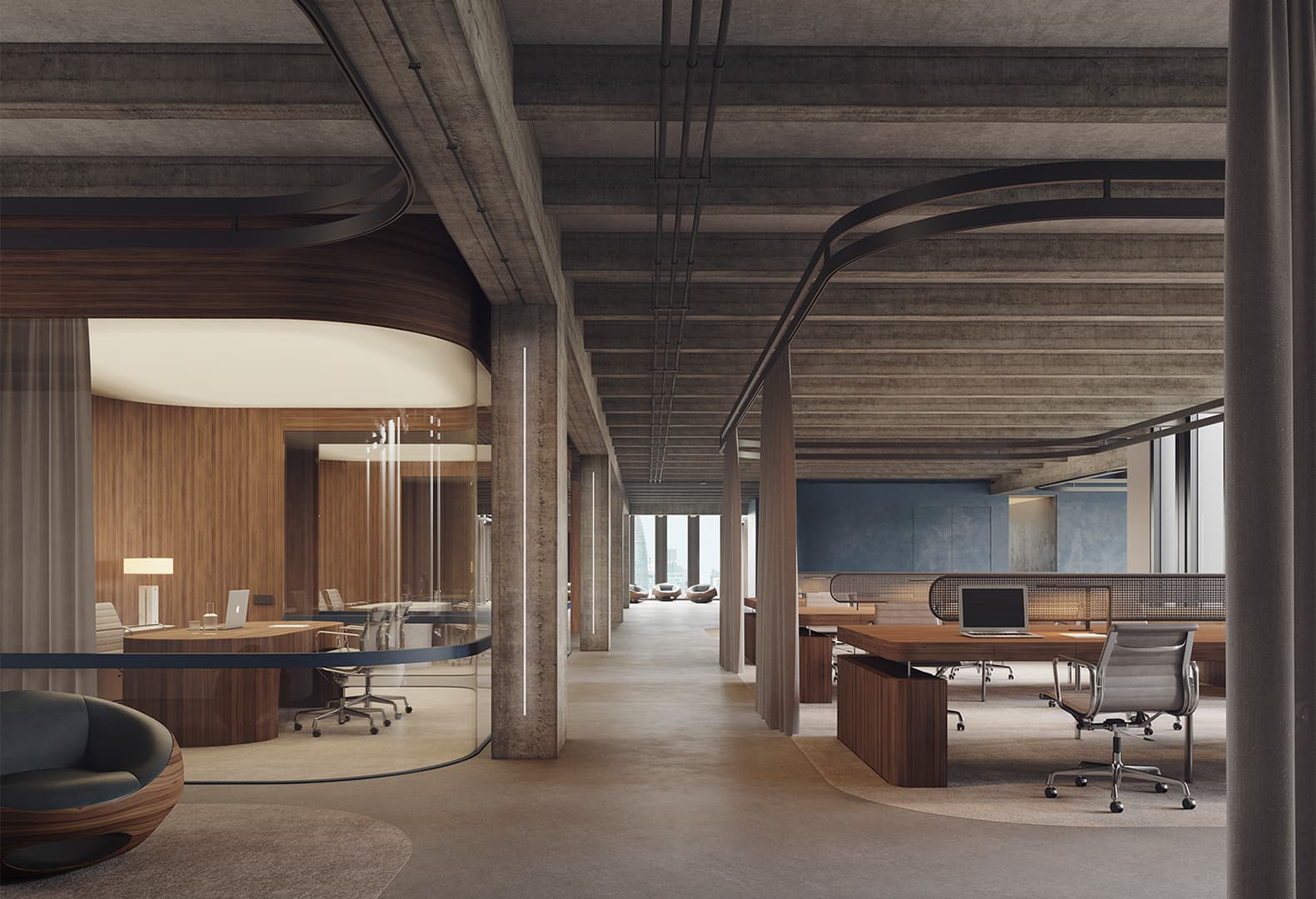 Офис компании SIMON. Фото: Katty Schiebeck Studio