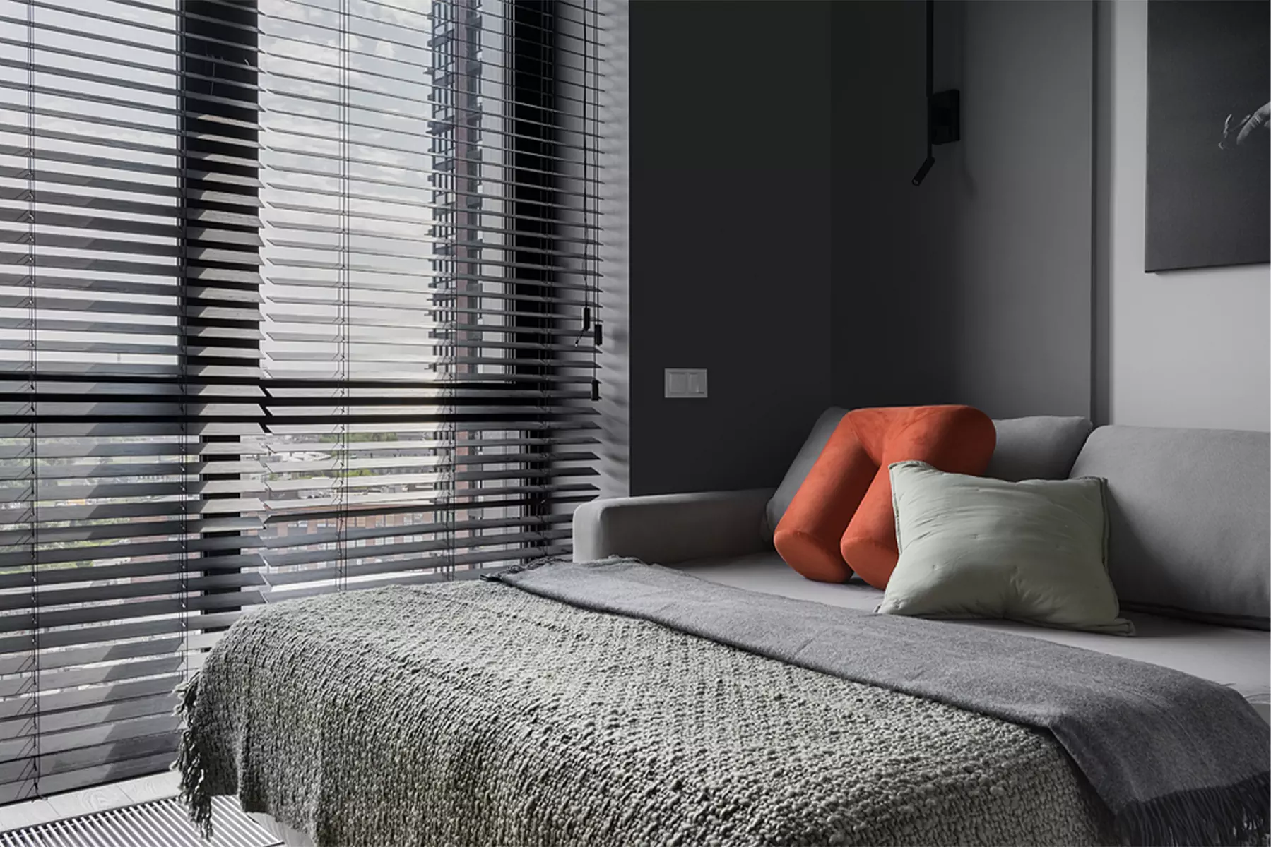 Лаконичный интерьер квартиры площадью 23 квадратных метра — проект Дарьи Максимовой