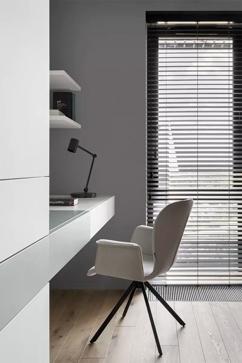 Лаконичный интерьер квартиры площадью 23 квадратных метра — проект Дарьи Максимовой