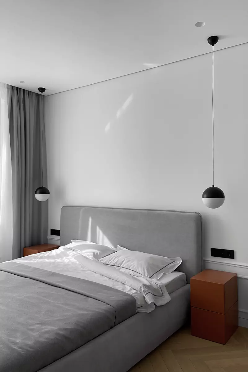 Сбалансированный микс классики и минимализма в интерьере небольшой квартиры — проект Бюро 48