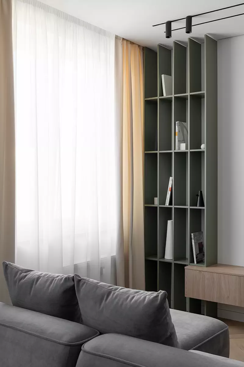 Сбалансированный микс классики и минимализма в интерьере небольшой квартиры — проект Бюро 48