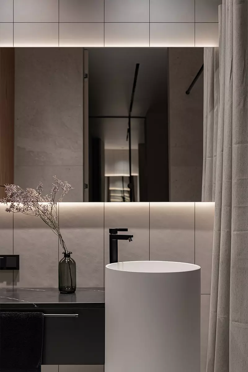 Бордовые акценты в интерьере екатеринбургской квартиры для молодой пары — проект RTUT Design