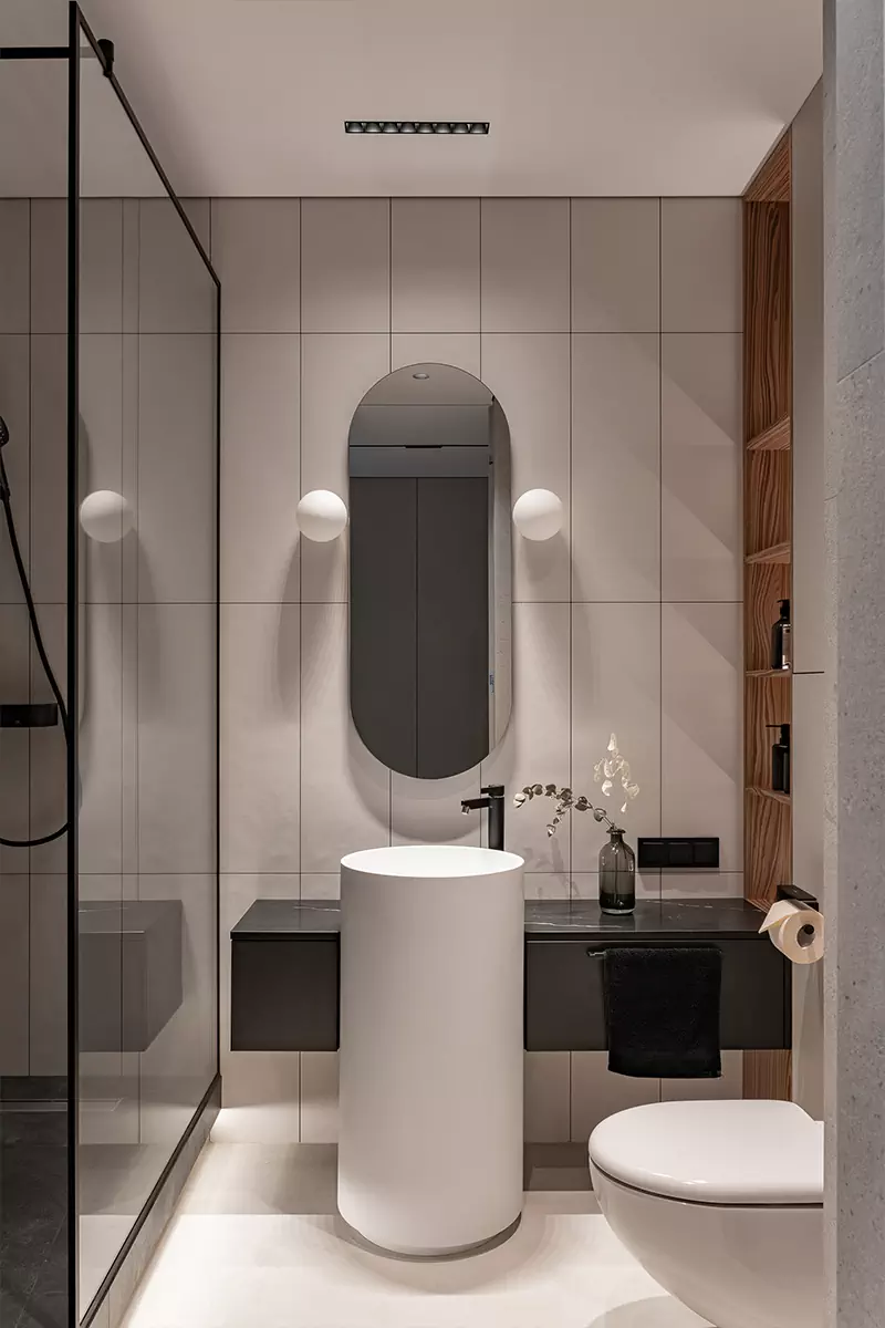 Бордовые акценты в интерьере екатеринбургской квартиры для молодой пары — проект RTUT Design