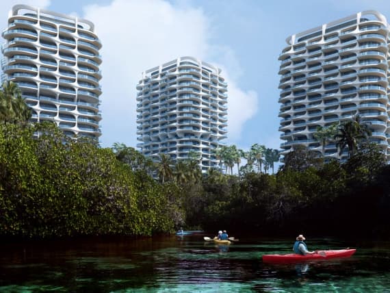 Zaha Hadid Architects представили проект жилого комплекса в тропических лесах Канкуна Zaha Hadid Architects представили проект жилого комплекса в тропических лесах Канкуна