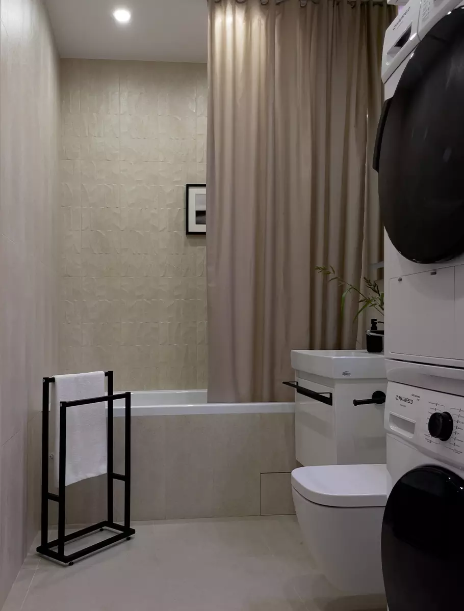 Морские оттенки и трансформируемая мебель в интерьере квартиры площадью 26 квадратных метров — проект Ирины Ващенко