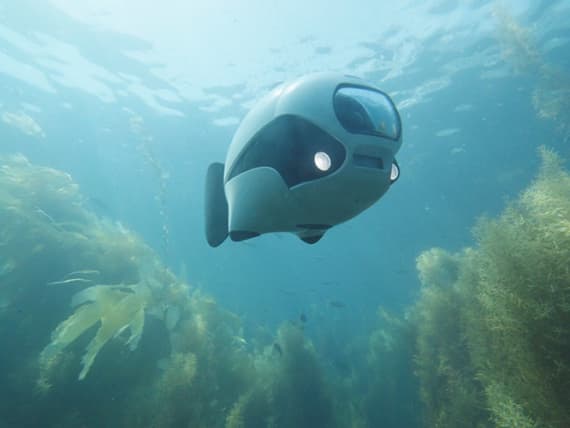 Компания Robosea представляет первый в мире подводный дрон Компания Robosea представляет первый в мире подводный дрон
