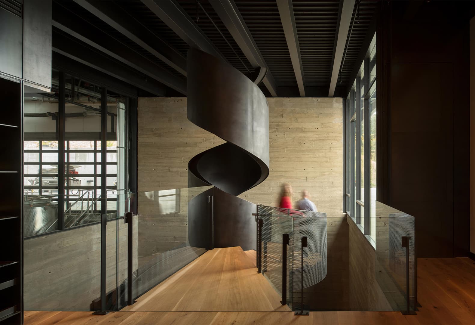 Martin's Lane Winery, долина Оканаган, Канада, Olson Kundig Architects. Фото: Nic Lehoux
