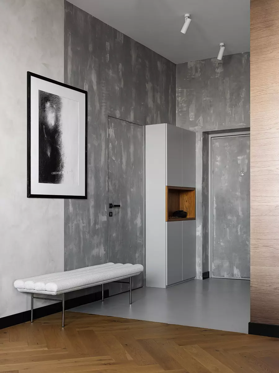 Уютный интерьер квартиры с необычной планировкой и практичными спальнями — проект Ольги Фокиной