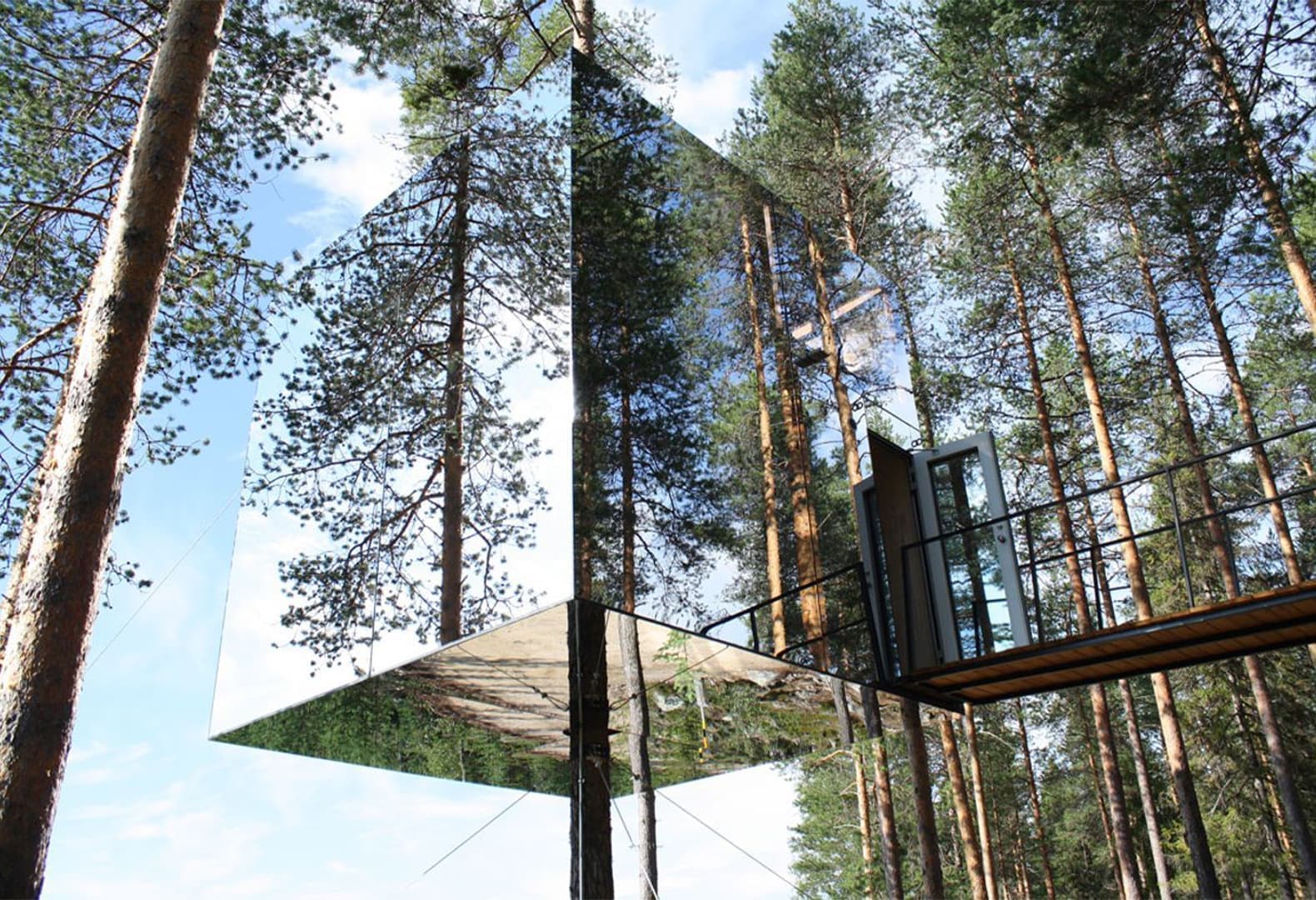 Отель Mirrorcube. Фото: Tham & Videgård Arkitekter