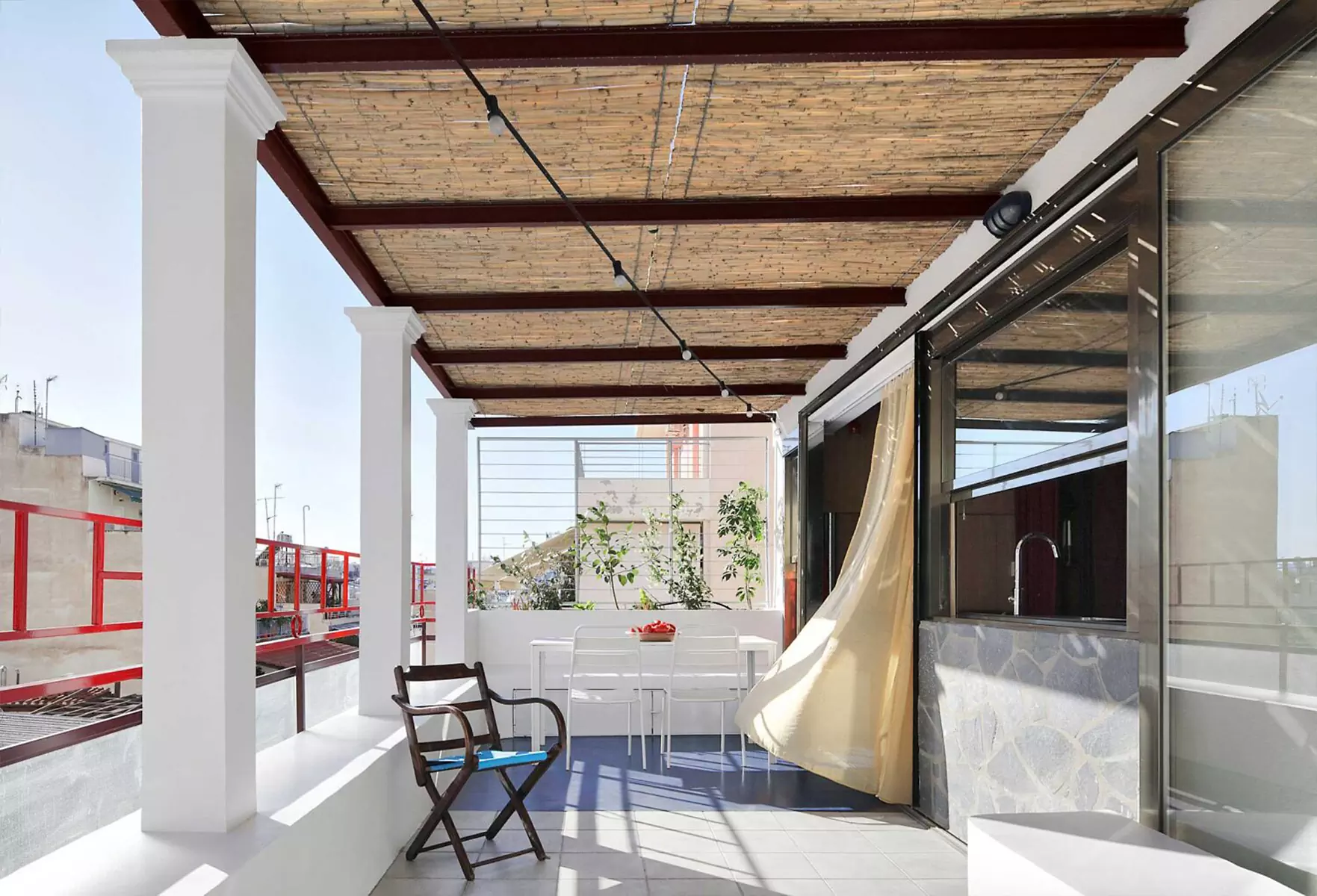 Интерьер эклектичной квартиры площадью 22 квадратных метра для тех человек — проект студии Point Supreme