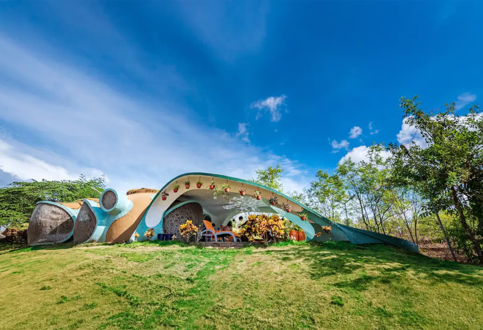 Апартаменты в пещере, Мурбад, Индия. Фото: Airbnb