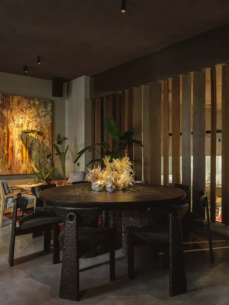 Умиротворяющий интерьер екатеринбургского ресторана Culta — проект студии Апарт 76
