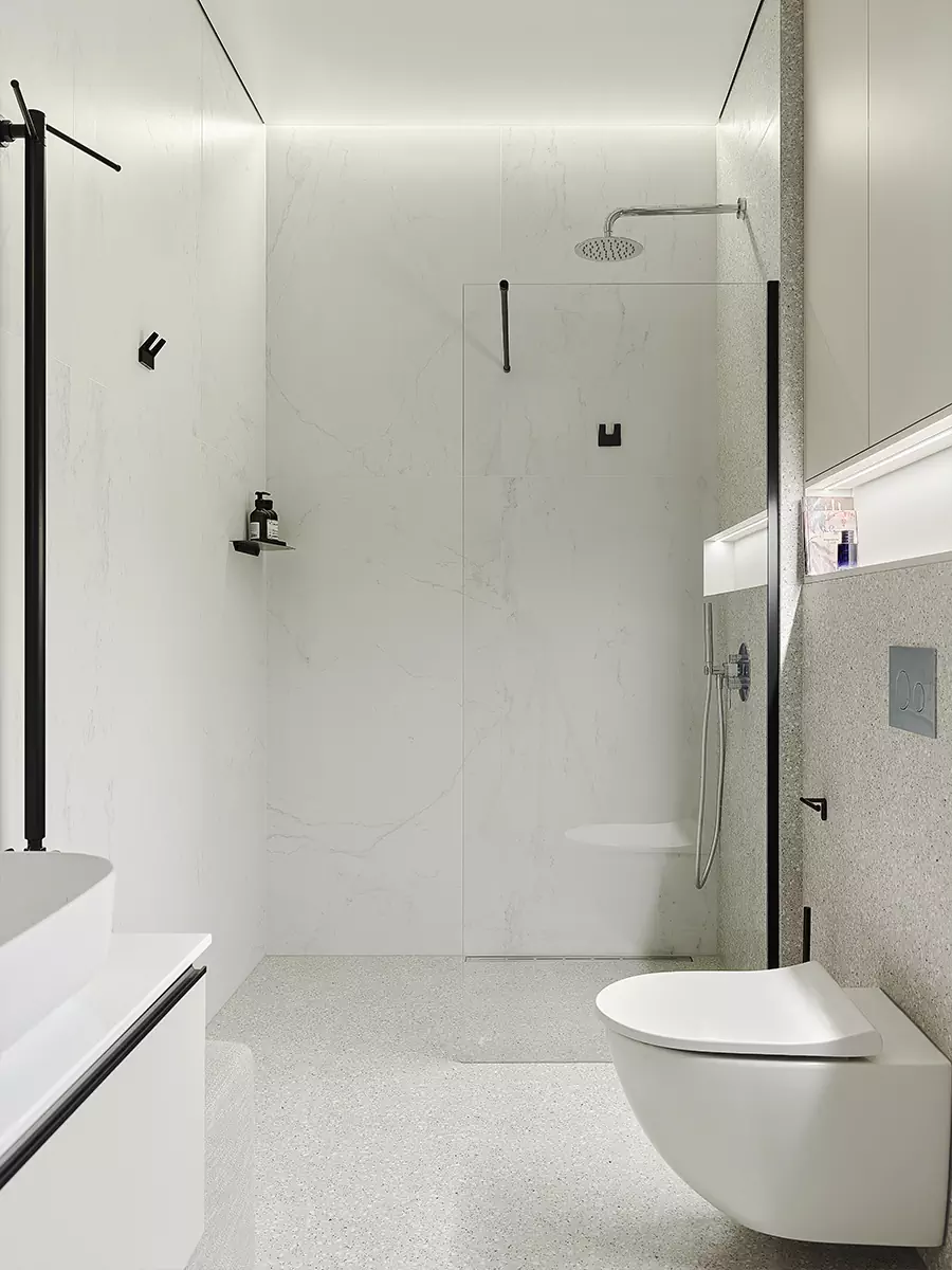 Интерьер квартиры для молодого человека, вдохновленный образом реки — проект Татьяны Ершовой