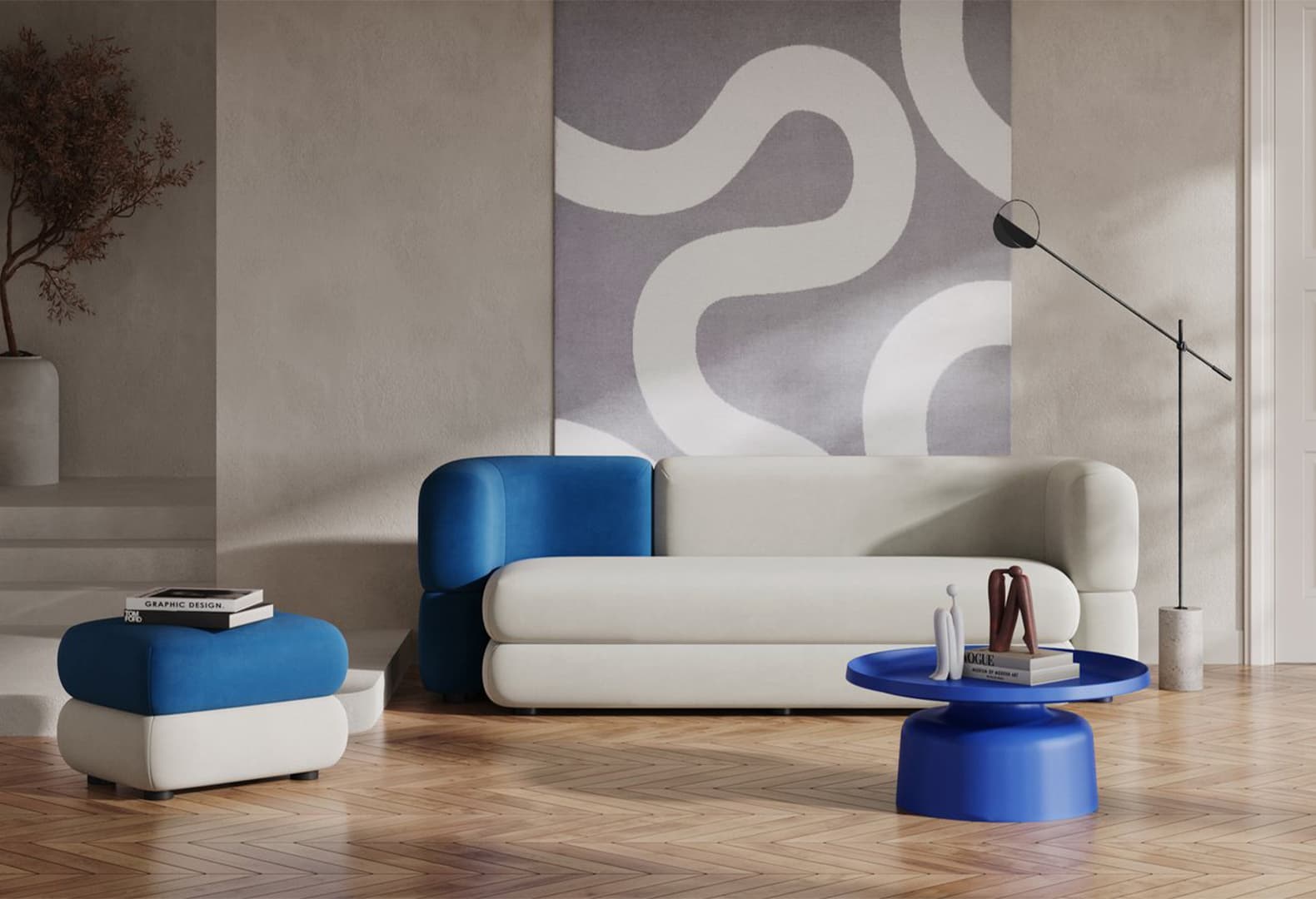 ARTDOM 2024: Модульный диван Brera из коллаборации divan.ru x loginoff