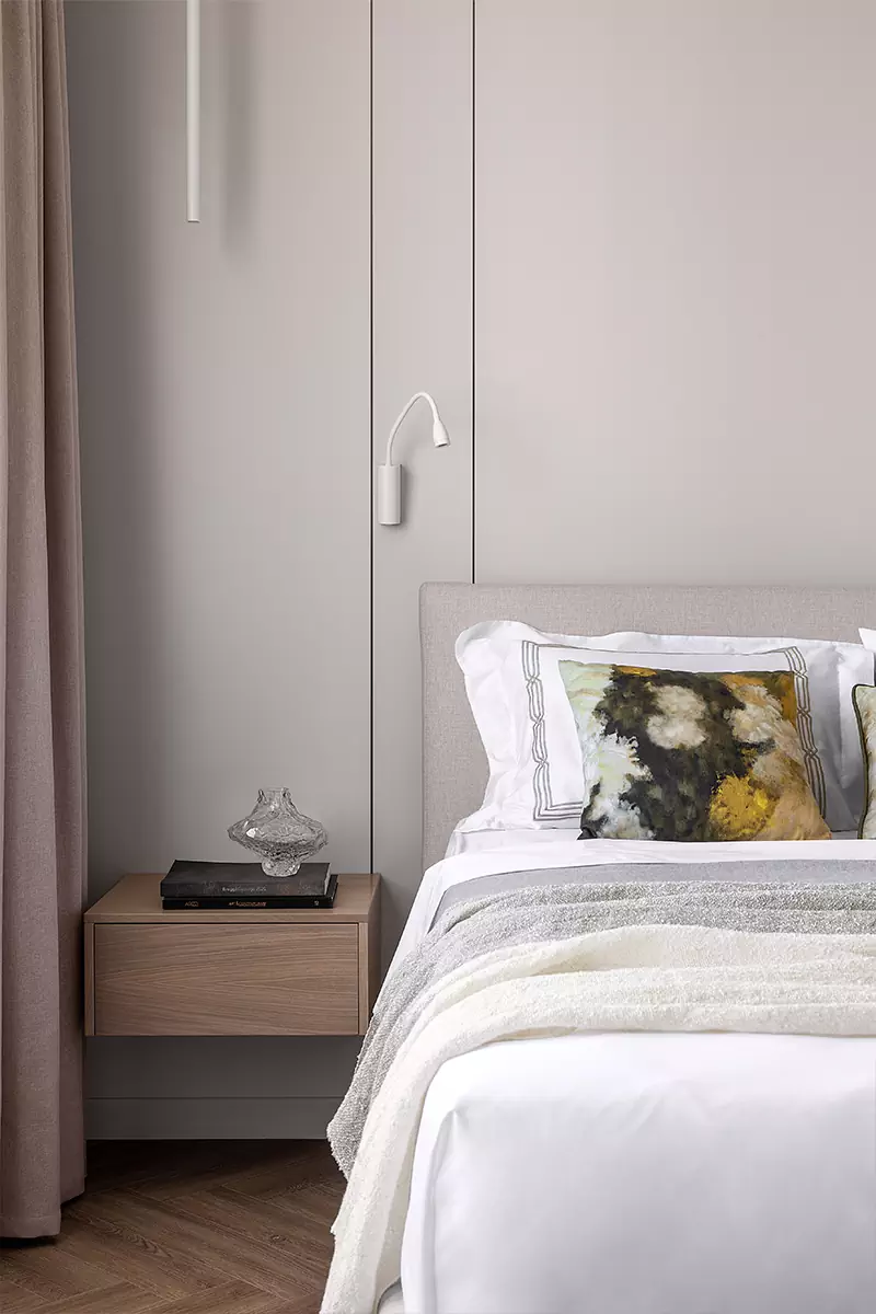 Ничего лишнего: сдержанный интерьер коттеджа для небольшой семьи — проект Оксаны Жердевой