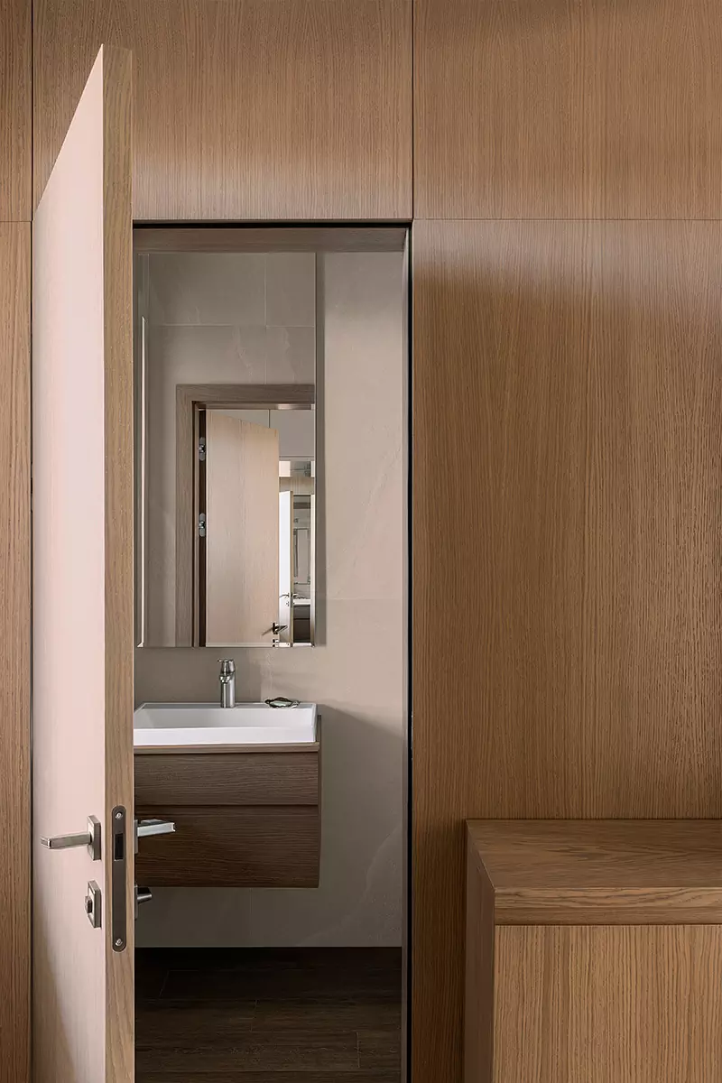 Ничего лишнего: сдержанный интерьер коттеджа для небольшой семьи — проект Оксаны Жердевой