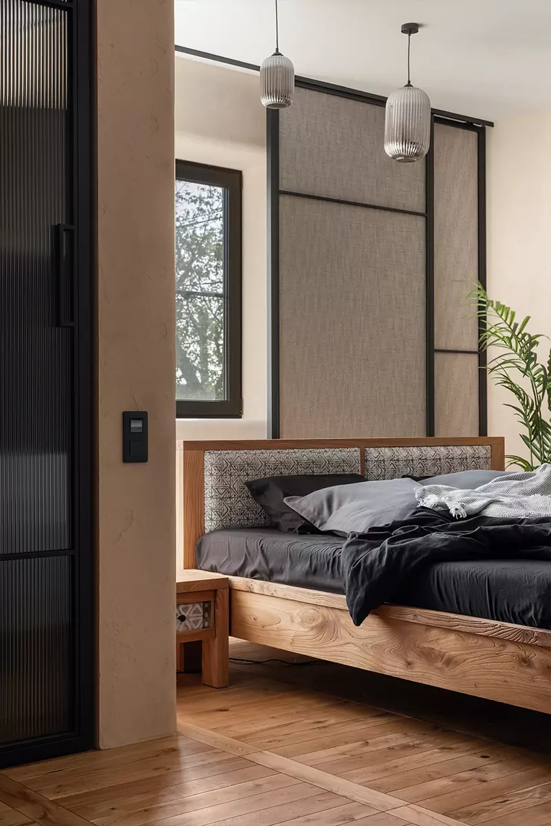 Творческий и экспрессивный интерьер дома с азиатскими мотивами — проект Константина Колесова