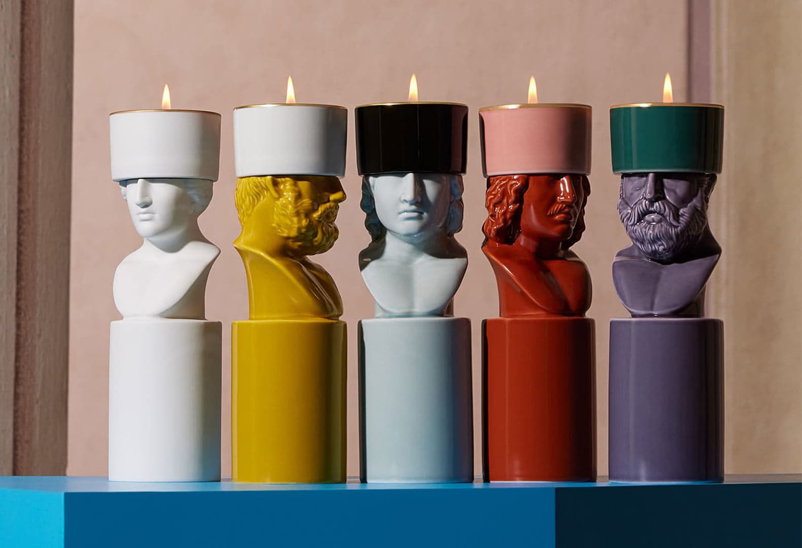 Ginori 1735: Подсвечники и подставка для благовоний по дизайну Луки Никетто