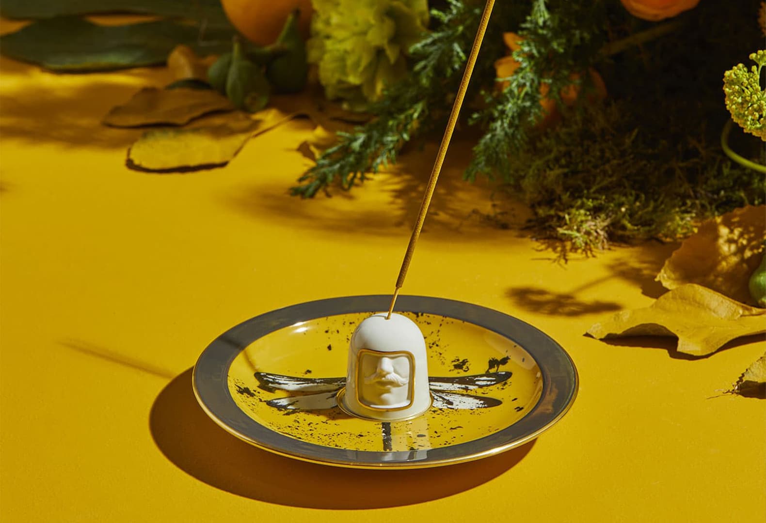 Ginori 1735: Подсвечники и подставка для благовоний по дизайну Луки Никетто