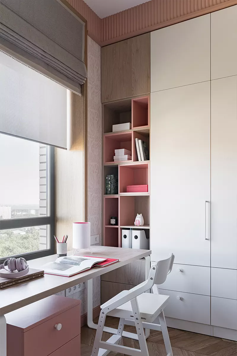 Яркие предметы с характером в эклектичном интерьере семейной квартиры — проект студии Polly Design