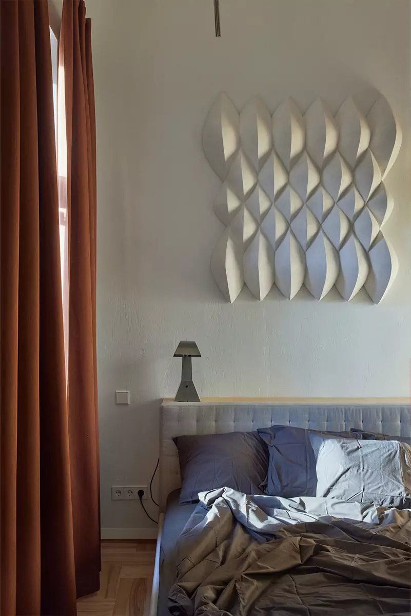 Исторические отсылки и искусство в интерьере литовской квартиры — проект студии Plazma Architecture