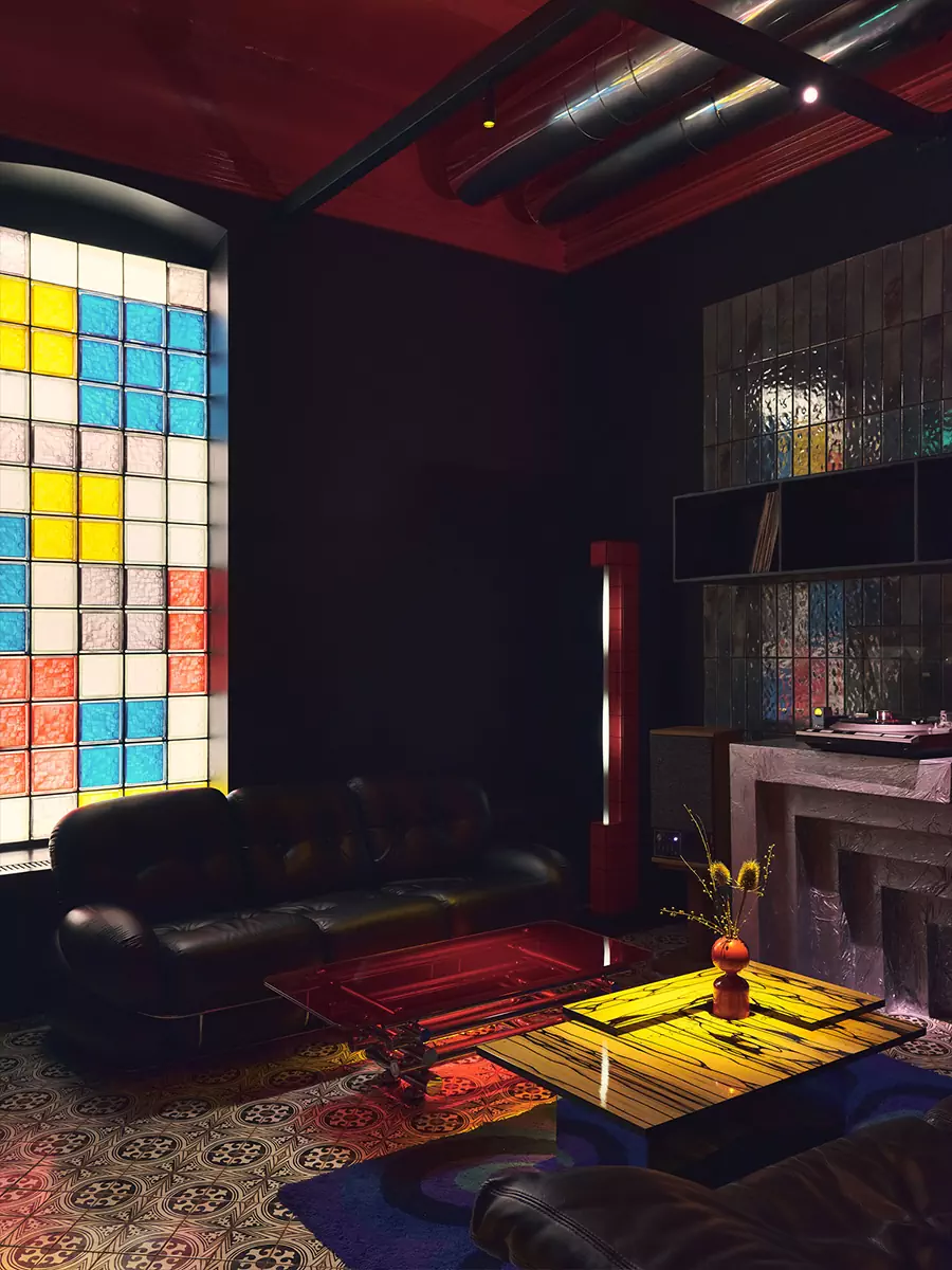 Атмосфера сюрреализма и винтажные детали в интерьере московского лаунж-бара — проект Atelier Prototipi