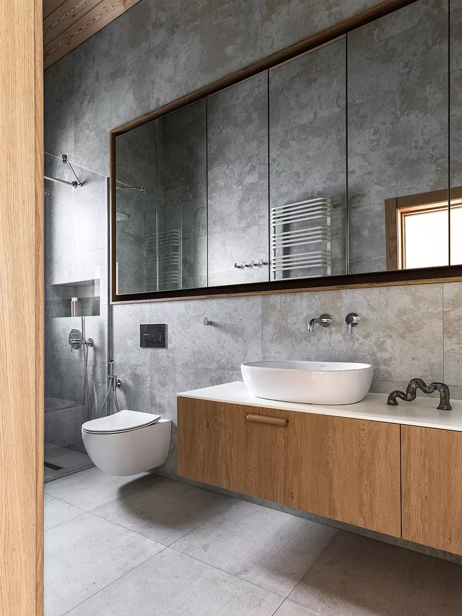 Второй свет и природные материалы в интерьере дома на Балтийском побережье — проект Марины Безух