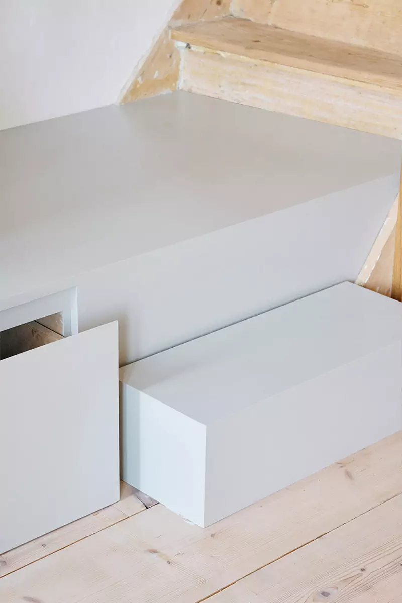 Ванна в спальне и другие оригинальные решения в интерьере нидерландской квартиры — проект Улли Хекманн и Нинке Бонгерс