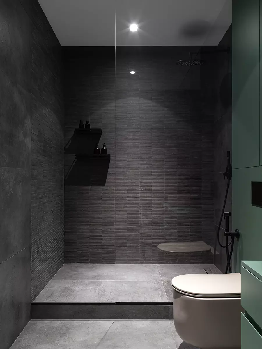 Визуальная чистота в интерьере квартиры на 23 этаже небоскреба с видом на Москву-реку — проект Натальи Федотовой