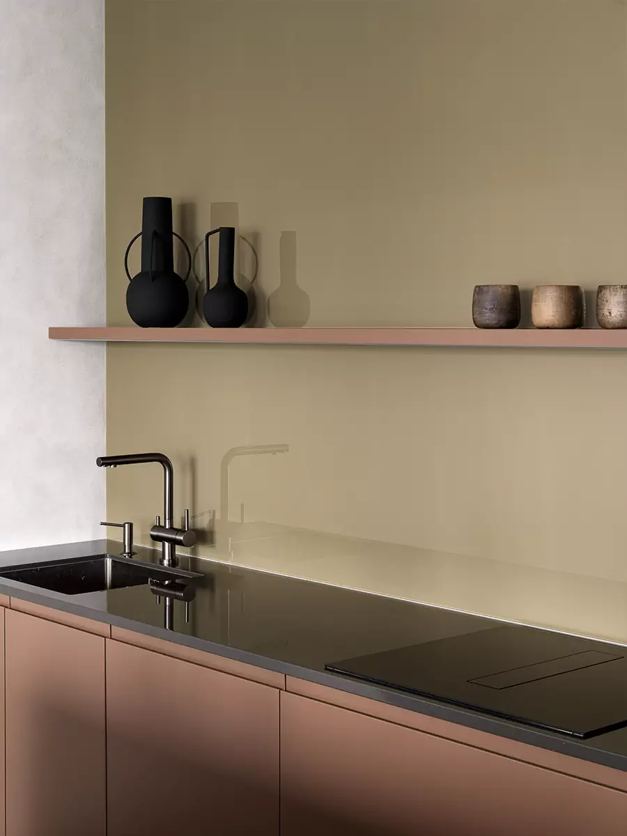 Визуальная чистота в интерьере квартиры на 23 этаже небоскреба с видом на Москву-реку — проект Натальи Федотовой