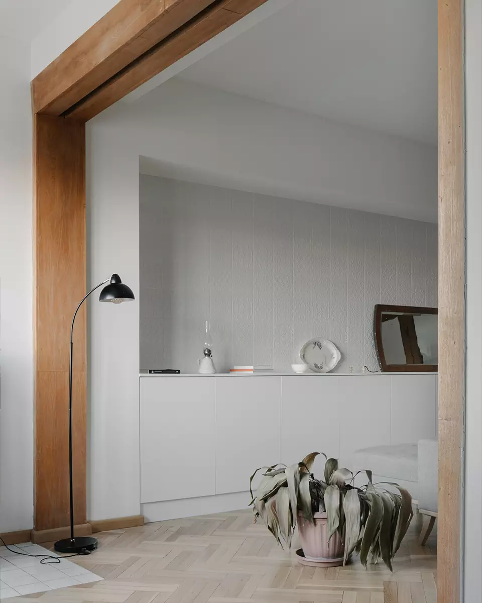 Винтажные детали в интерьере тбилисской квартиры с отдельной мастерской — проект студии 5:00 am