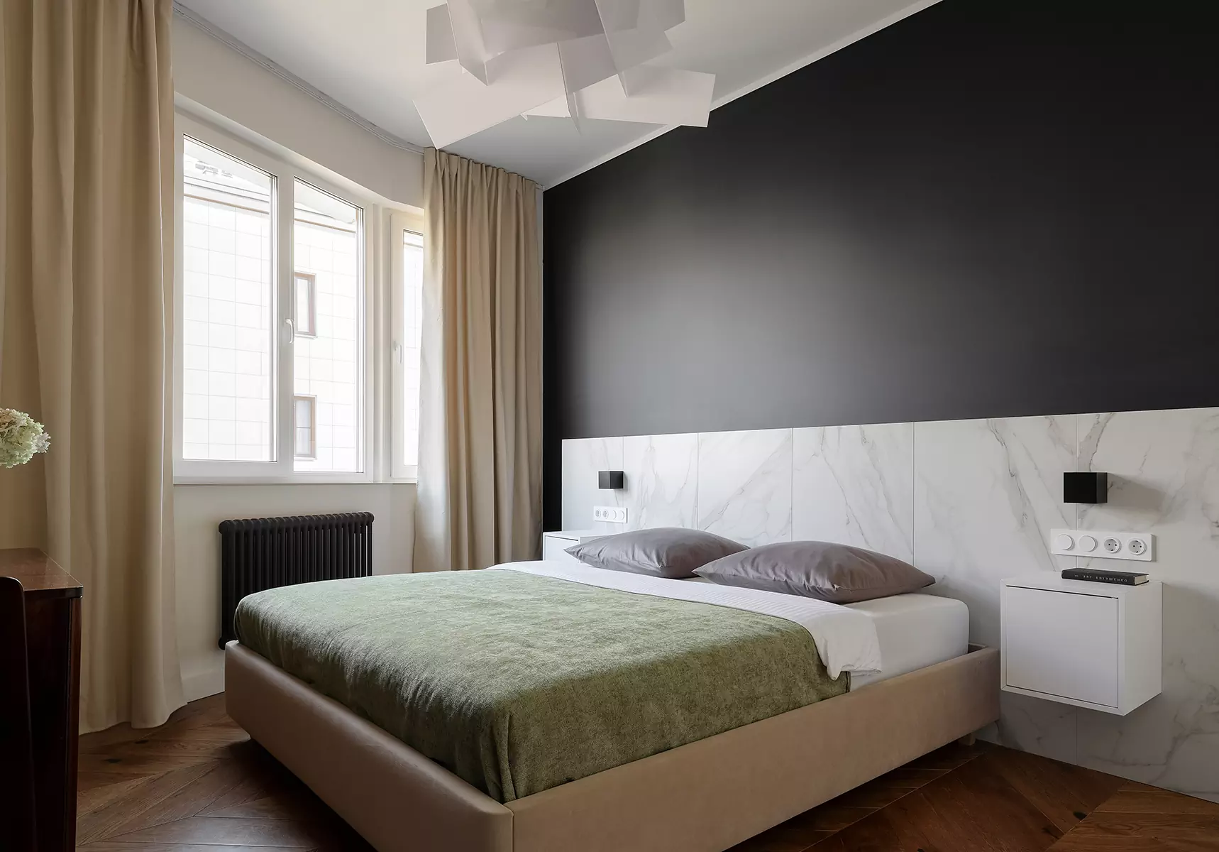 Аутентичные осколки советских времен в современном интерьере квартиры для семейной пары — проект бюро nsmb