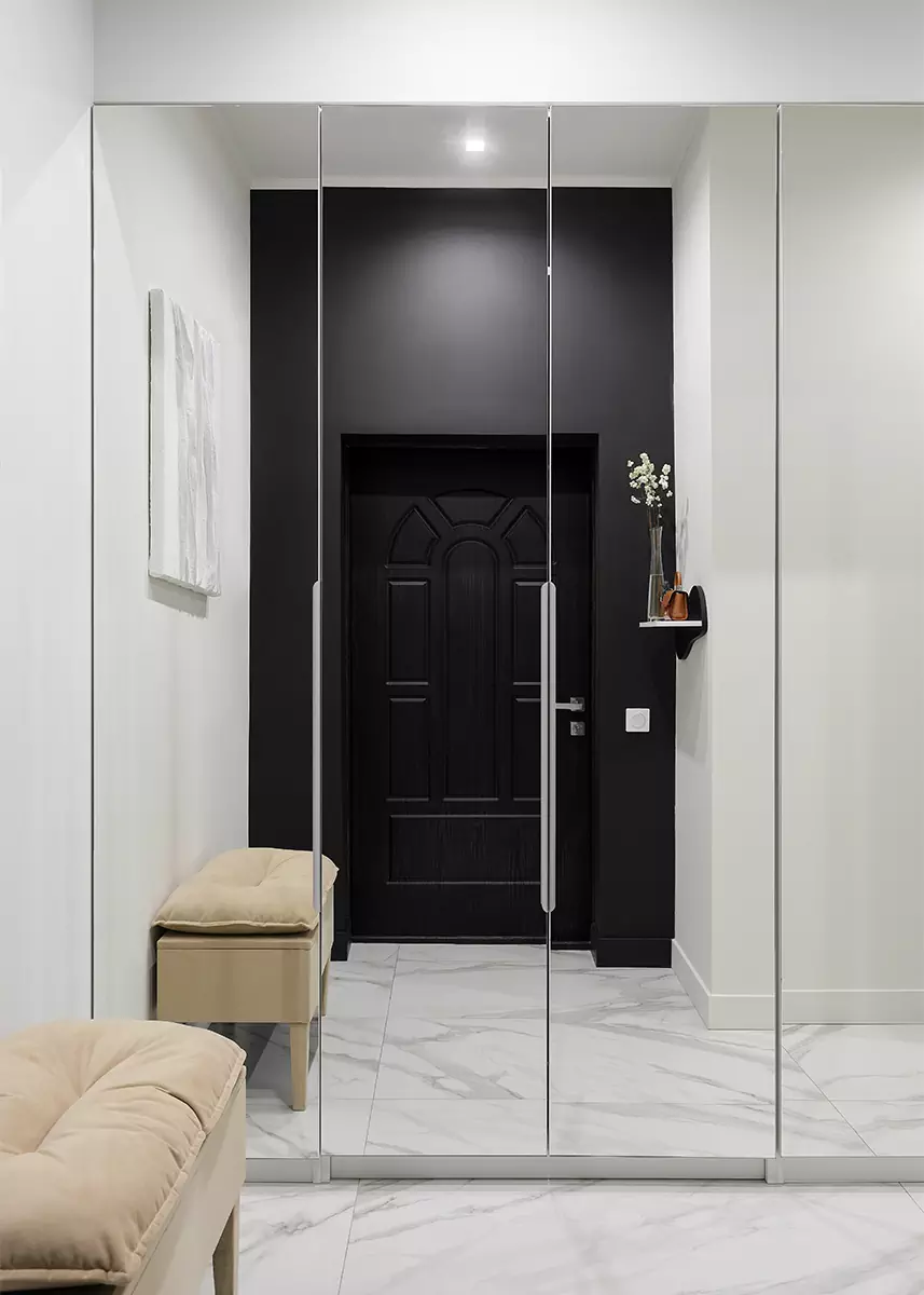 Аутентичные осколки советских времен в современном интерьере квартиры для семейной пары — проект бюро nsmb