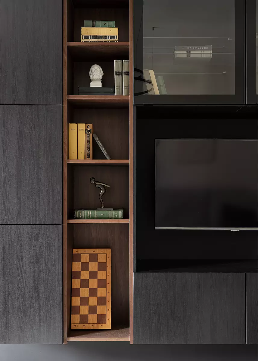 Аутентичные осколки советских времен в современном интерьере квартиры для семейной пары — проект бюро nsmb