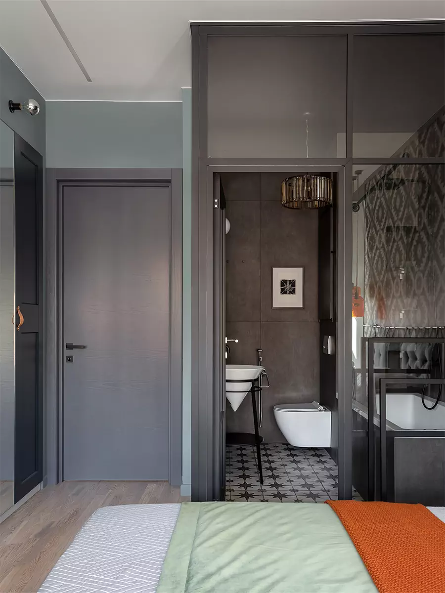 Небольшая и уютная квартира с необычной ванной – проект Полины Караванской