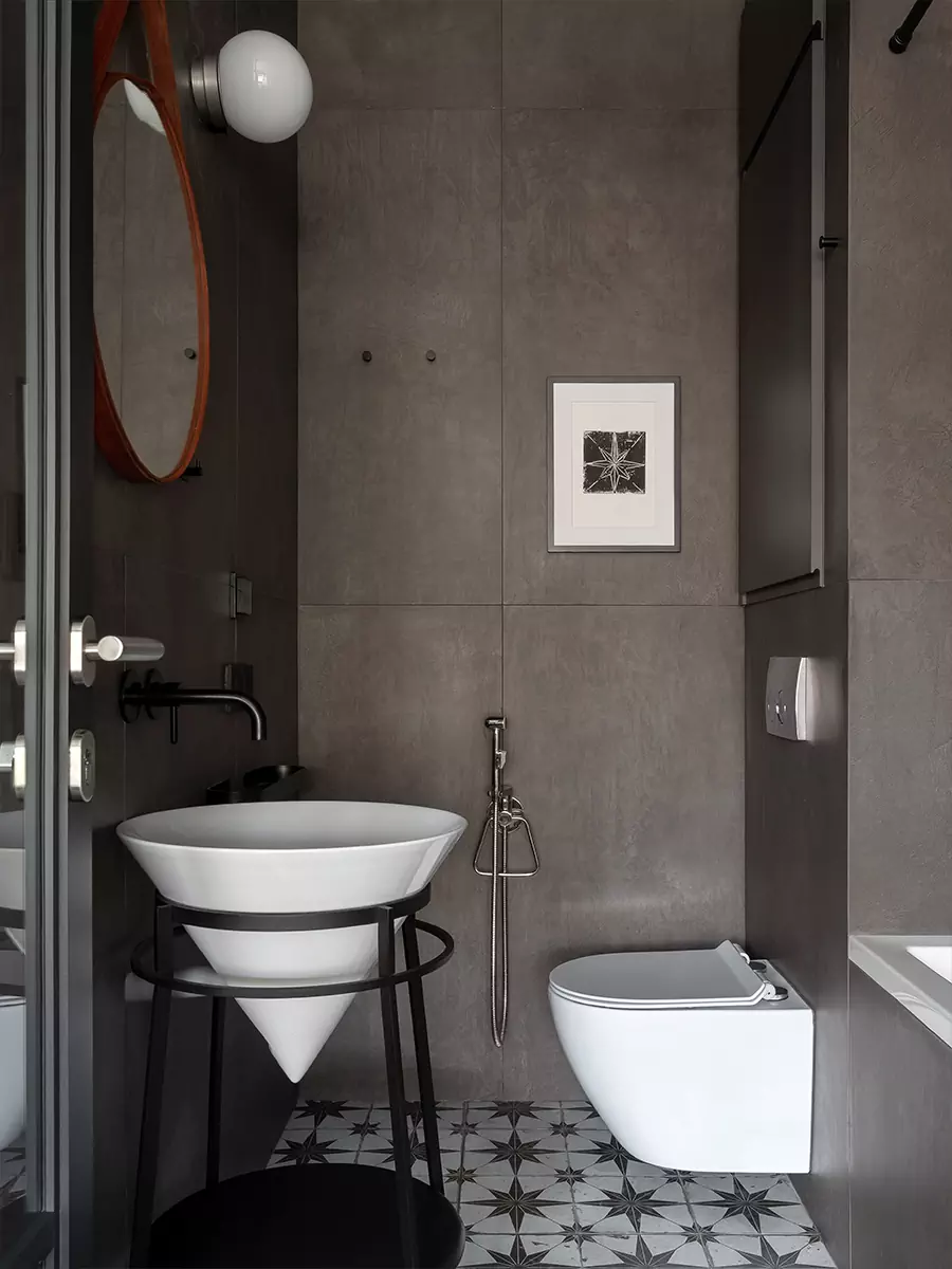 Небольшая и уютная квартира с необычной ванной – проект Полины Караванской