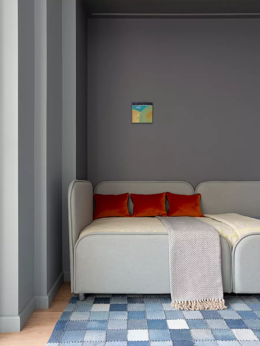 Небольшая и уютная квартира с необычной ванной – проект Полины Караванской